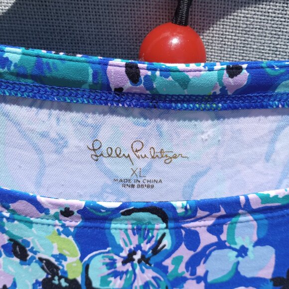 Lilly Pulitzer Everlynn ChillyLilly Top XL NWOT - Picture 3 of 3